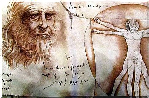 A Leonardi da Vinci drawing