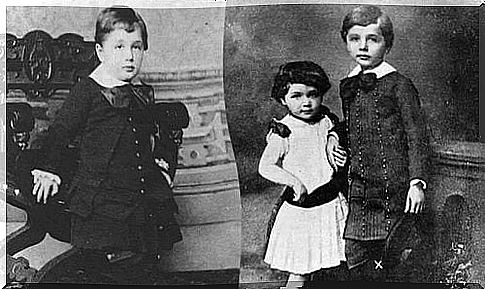 Einstein as a child.