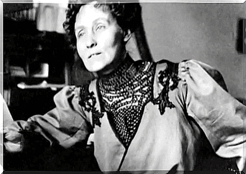 Emmeline Pankhurst. 