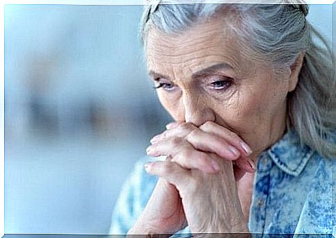 worried older woman