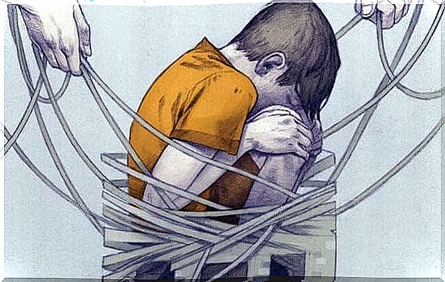 Children trapped in the web of corporal punishment.